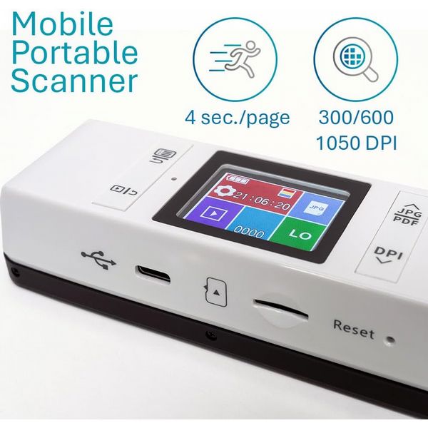 IRIScan Book 7 White