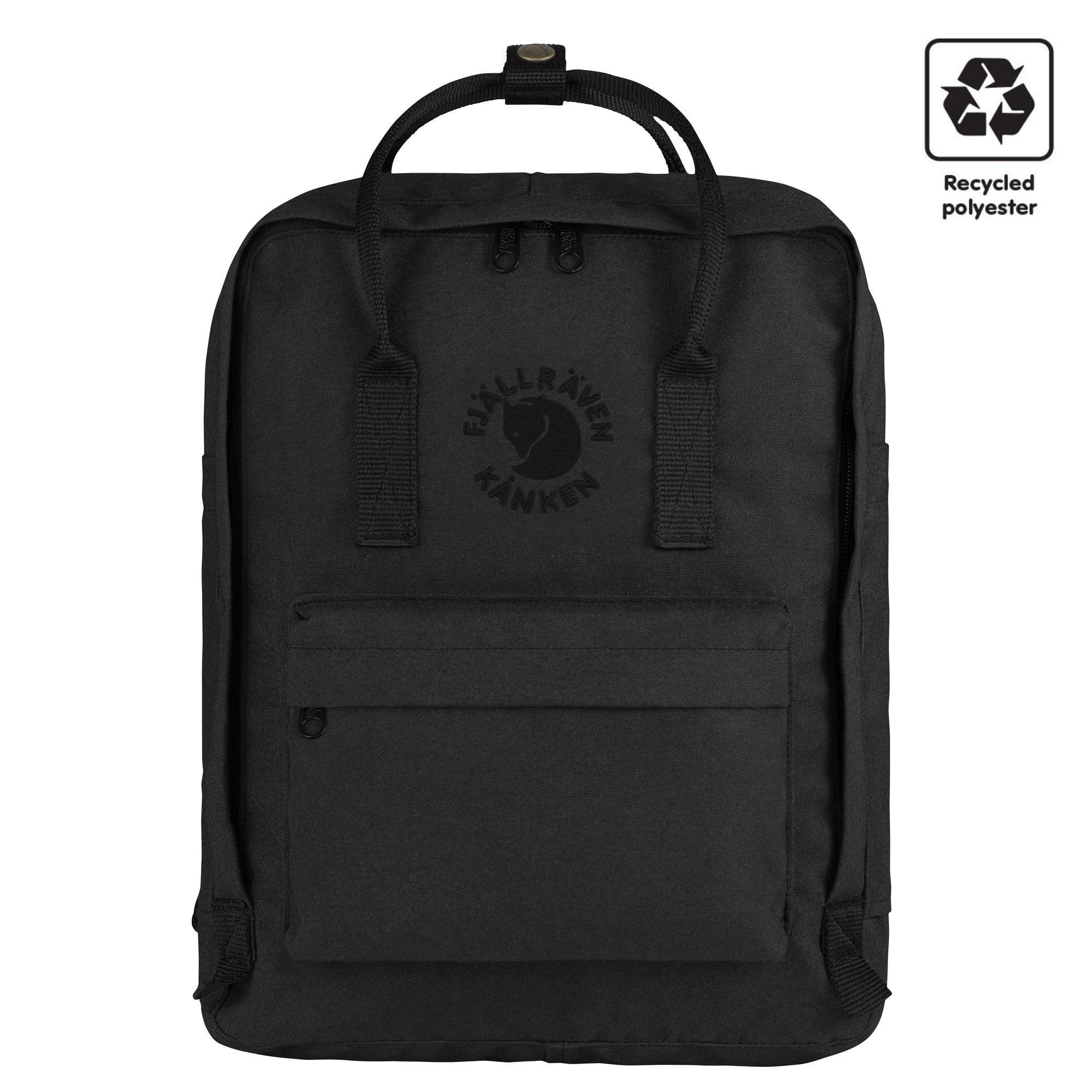 Fjallraven - Re-Kanken - 95% Recycled Polyester - Black